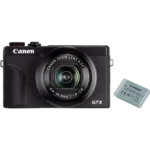Canon PowerShot G7X Mark III + Battery Kit (Canon 3637C014) – Black