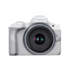 Canon EOS R50 (White) + RF-S 18-45mm F4.5-6.3 IS STM - Imagen 3